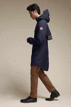 Chamarras Canada Goose Hombre Outlet - Seawolf Chubasquero Azul Marino NS5341902